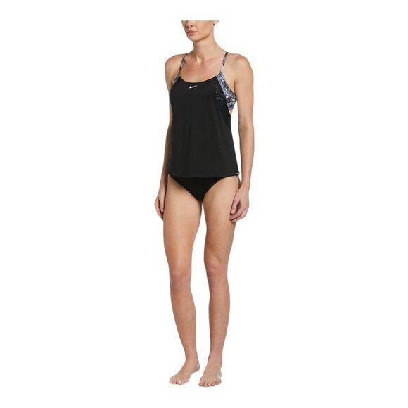 NIKE Swim Layered Tankini Swimsuit 2 Piece Bikini Swimwear Women’s Size XL NWT - Picture 6 of 10